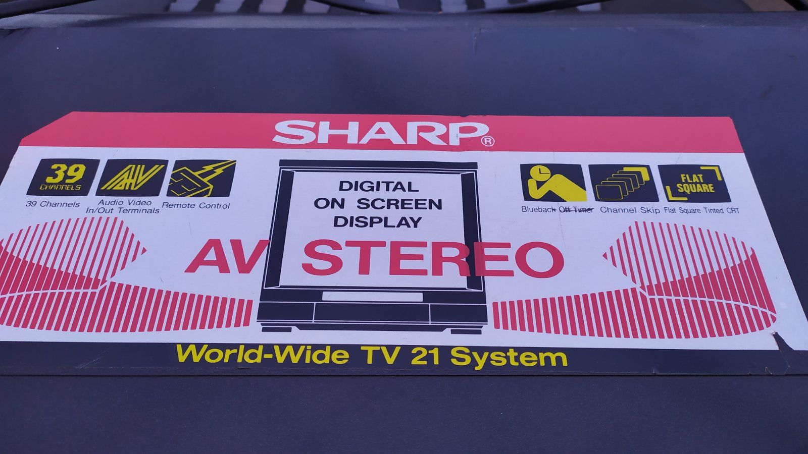 Телевізор Sharp sv-2152u