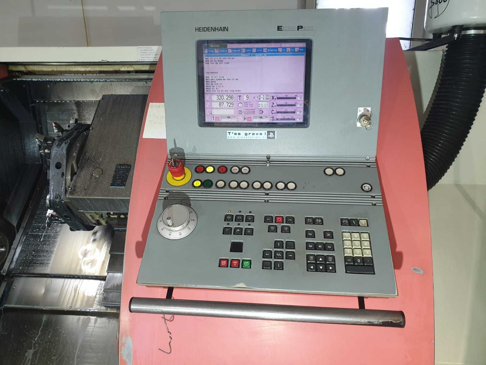 Tokarka CNC DMG Gildemeister CTX400 V3 _ Oś C _ Napędzane Narzędzia