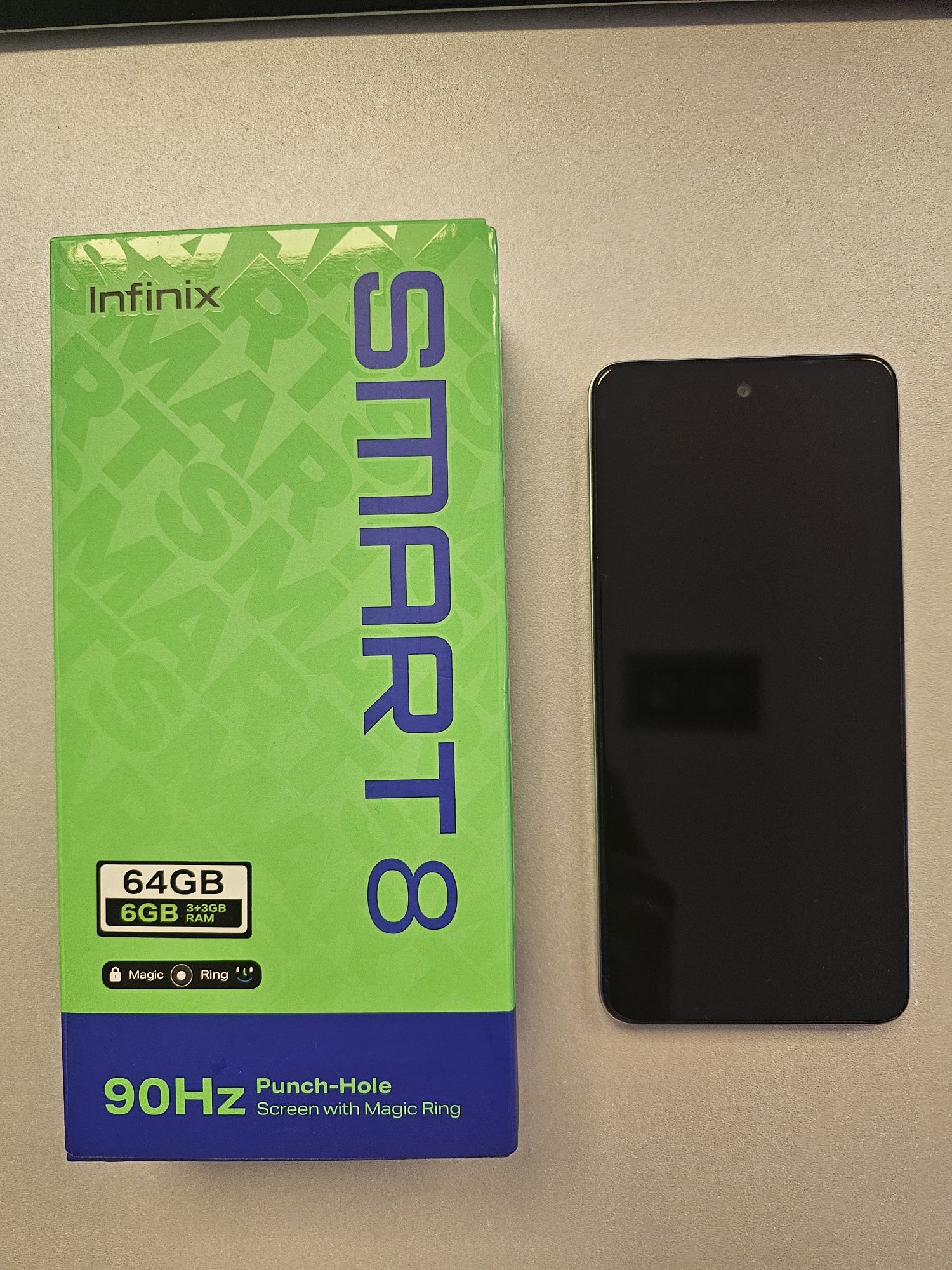 Infinix smart 8 nieużywany z gwarancją do 1.10.2026