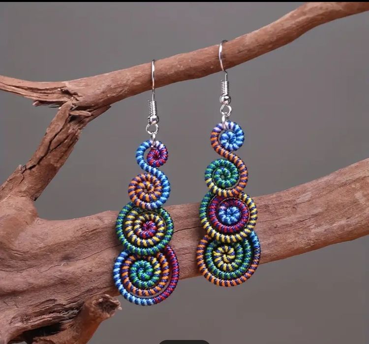 Kolczyki ręcznie robione