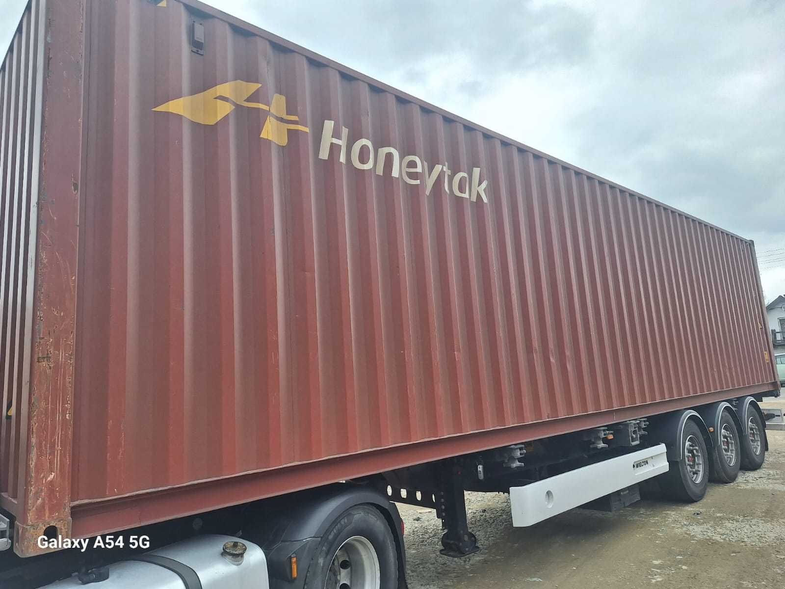 KONTENER morski magazynowy 40 ft HC, 12m podwyższony