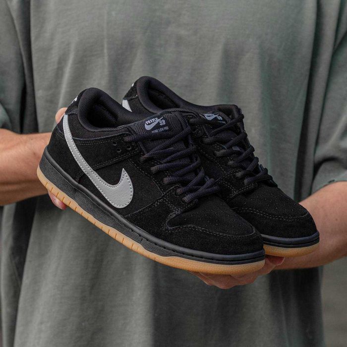 Унисекс замшевые кроссовки Nike SB Dunk Low Fog замшеві найк данк фог