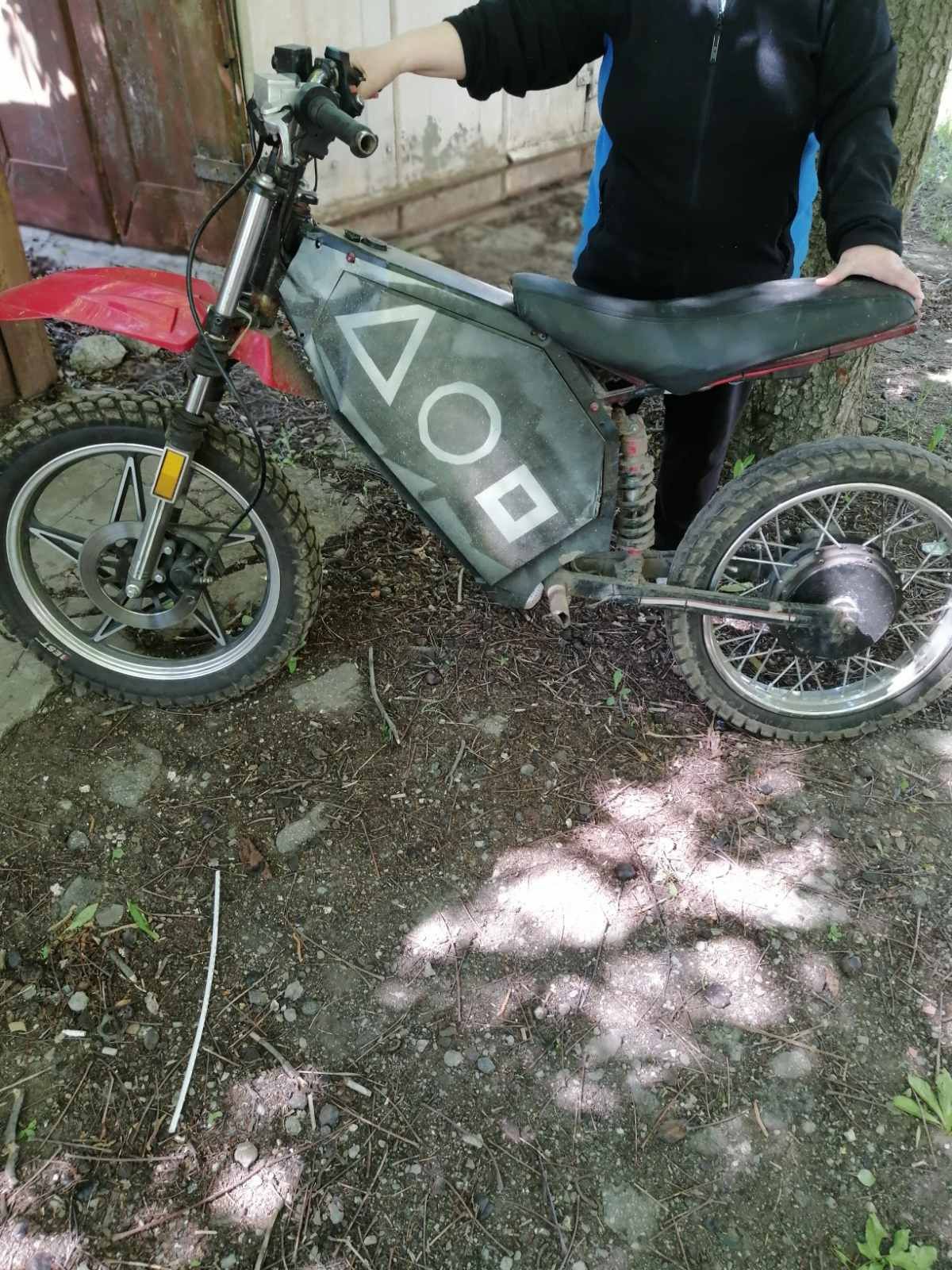 Продам самодельный ЭЛЕКТРО БАЙК !!!