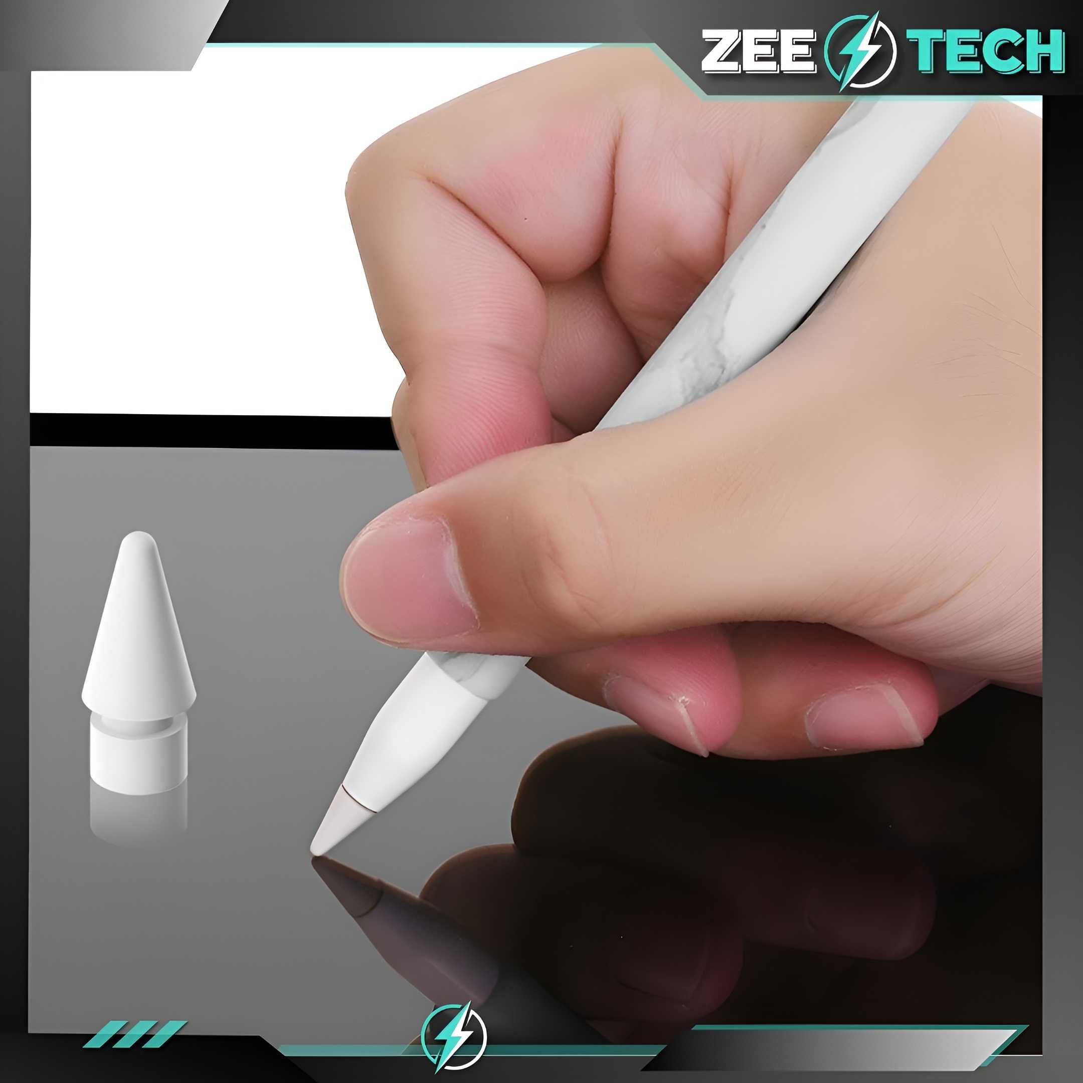 5 x Końcówka Do Rysika Do Apple Pencil Pen Ipad Stylus 1/2 Gen.