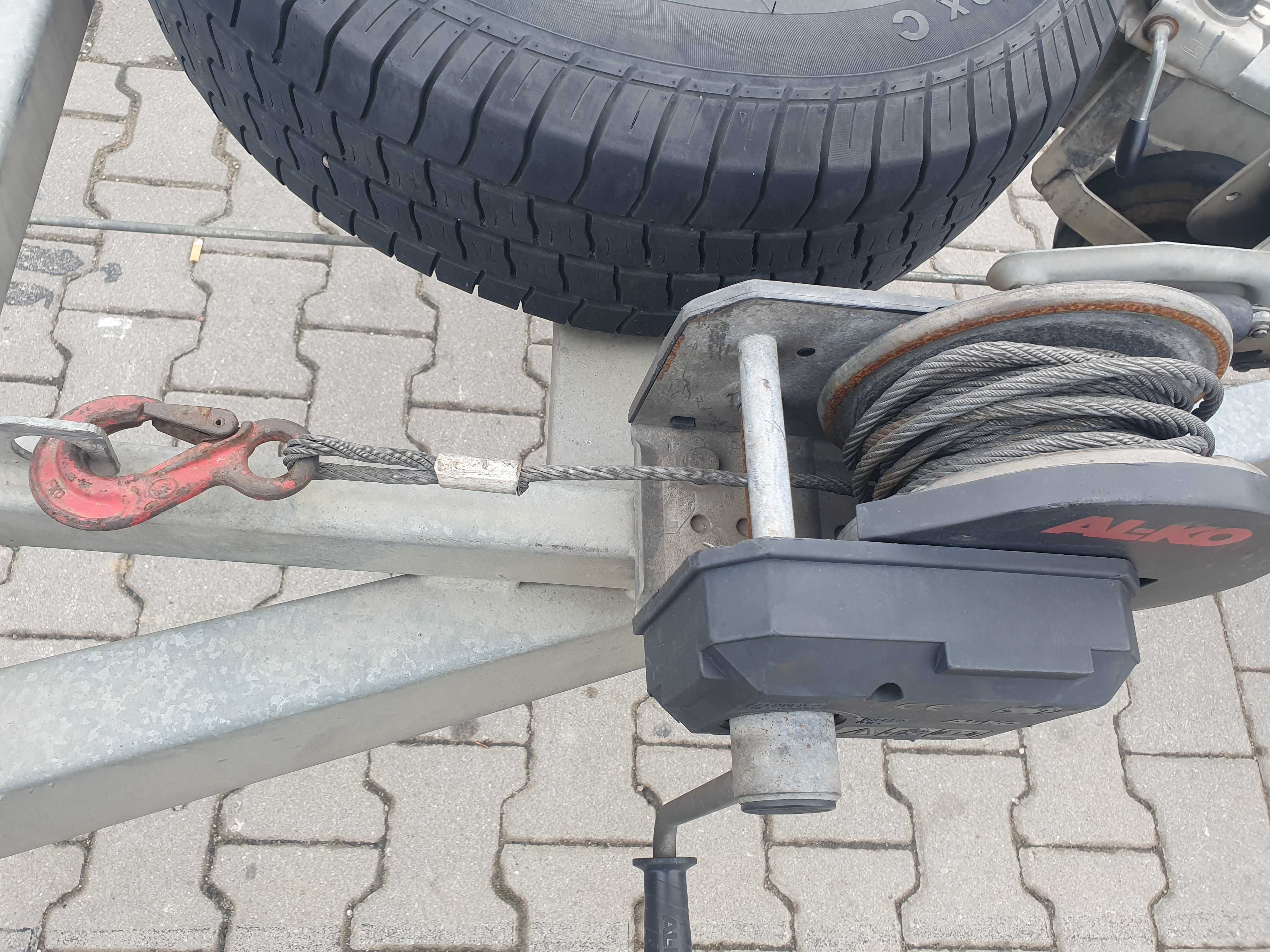 Laweta, przyczepa TA-NO  dł.4m
