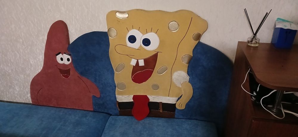 Ліжко дитяче З мультика Спанч боб