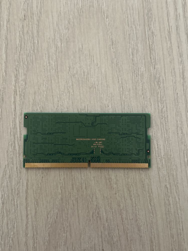 Оперативная память Samsung SODIMM DDR5 , 16Gb, 5600Mhz.