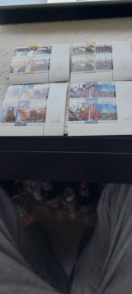 Znaczki pocztowe z JPII