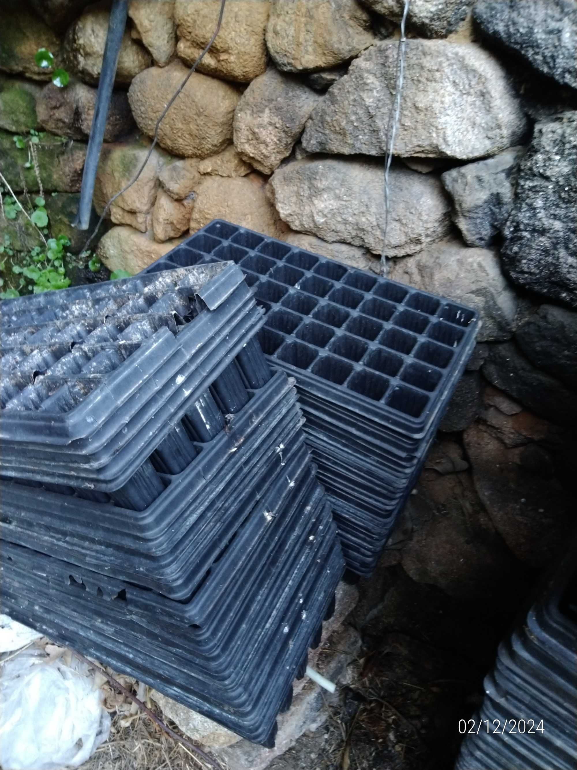 Covetes para cementeira de plantas