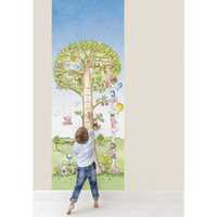 Fototapeta mural Miarka dla dzieci drzewko LL6001 Grandeco 2,80x1,06