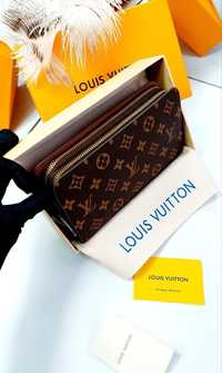 Кошелек на два отделения канва Louis Vuitton Zippy органайзер луи