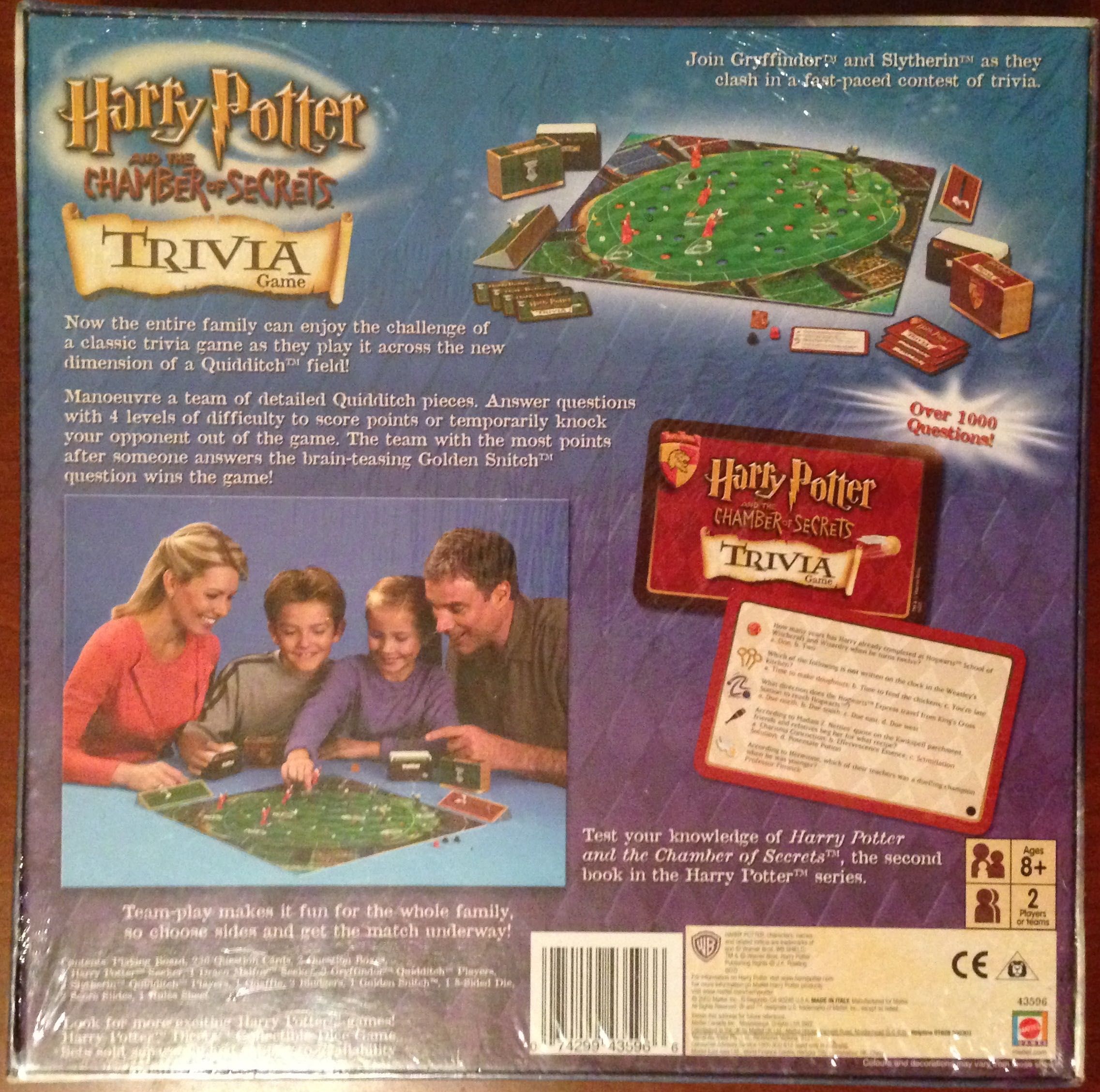 Jogo trivia pursuit Harry Potter novo selado
