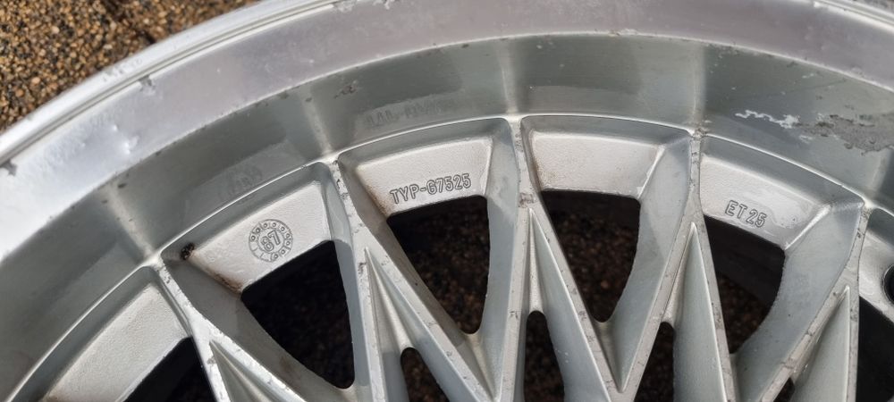 Alufelgi RH typ 67525 4x100 nie bbs rm rs