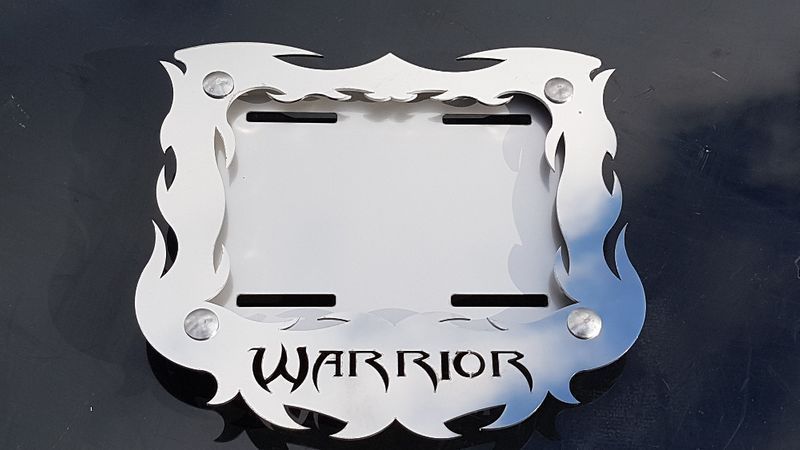 Ramka pod tablice rejestracyjną yamaha warrior