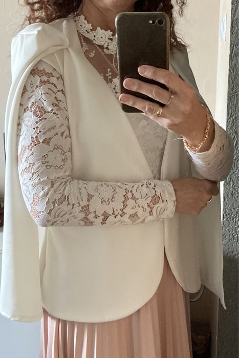 Marynarka narzuta odkryte ręce rozm. 36