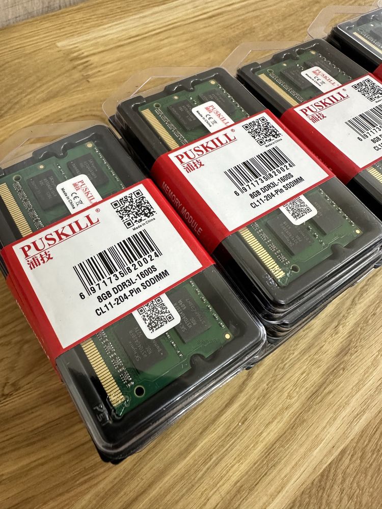 DDR3L 8GB 1600S НОВА оперативна память ОЗП оперативка ГУРТ ОПТ