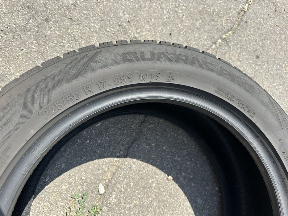 225/50 R17 Vredestein Quttac Pro /2021рік/пара/всесезон/