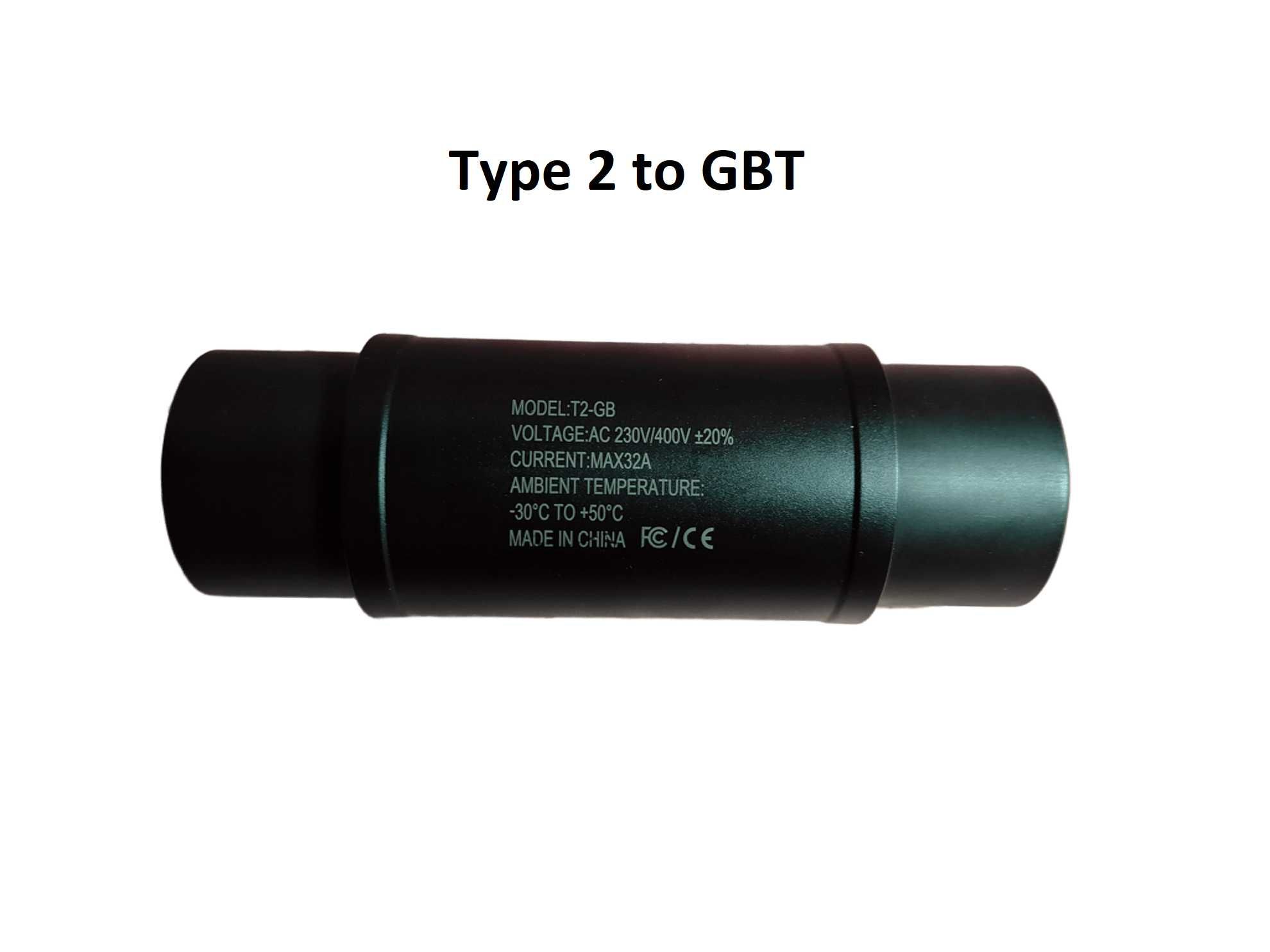Адаптер переходник type 1 type 2 gbt tesla nacs ccs2 ccs1