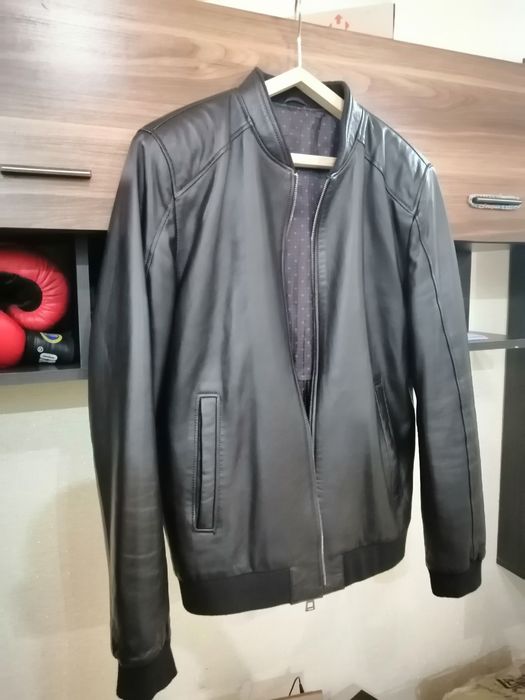 Продам бомбер кожанный, НОВЫЙ‼️‼️‼️