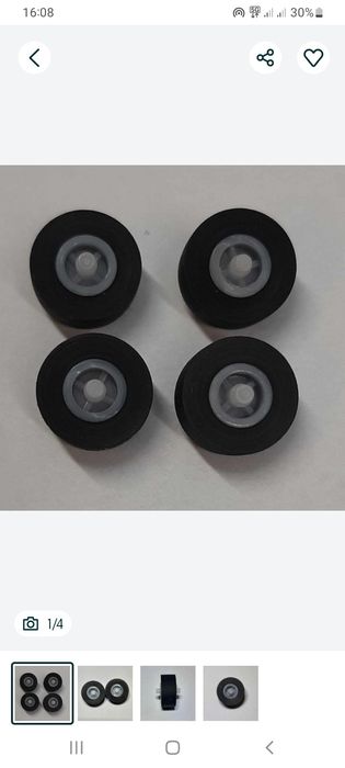 Rolki do Technics 4 szt.