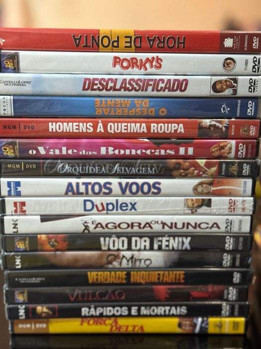 Coleção 63 Dvds 27 ainda selados!