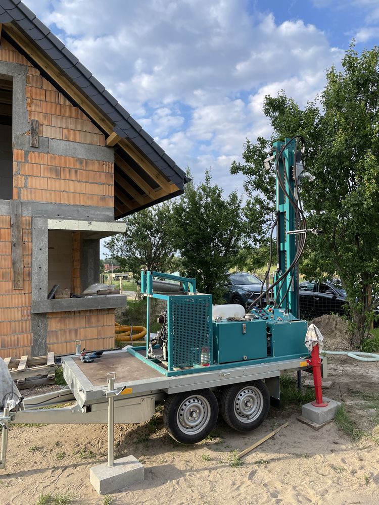 Wiertnica hydrauliczna płuczkowa *pompy ciepła *studnie głębinowe