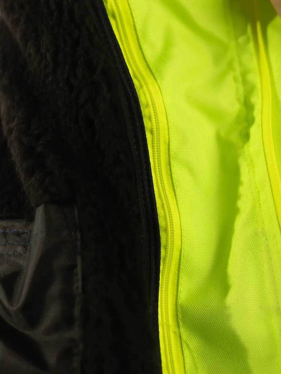 Світловідбиваюча куртка-бомбер 3-в-1 Жовта демісезонна Всі розміри