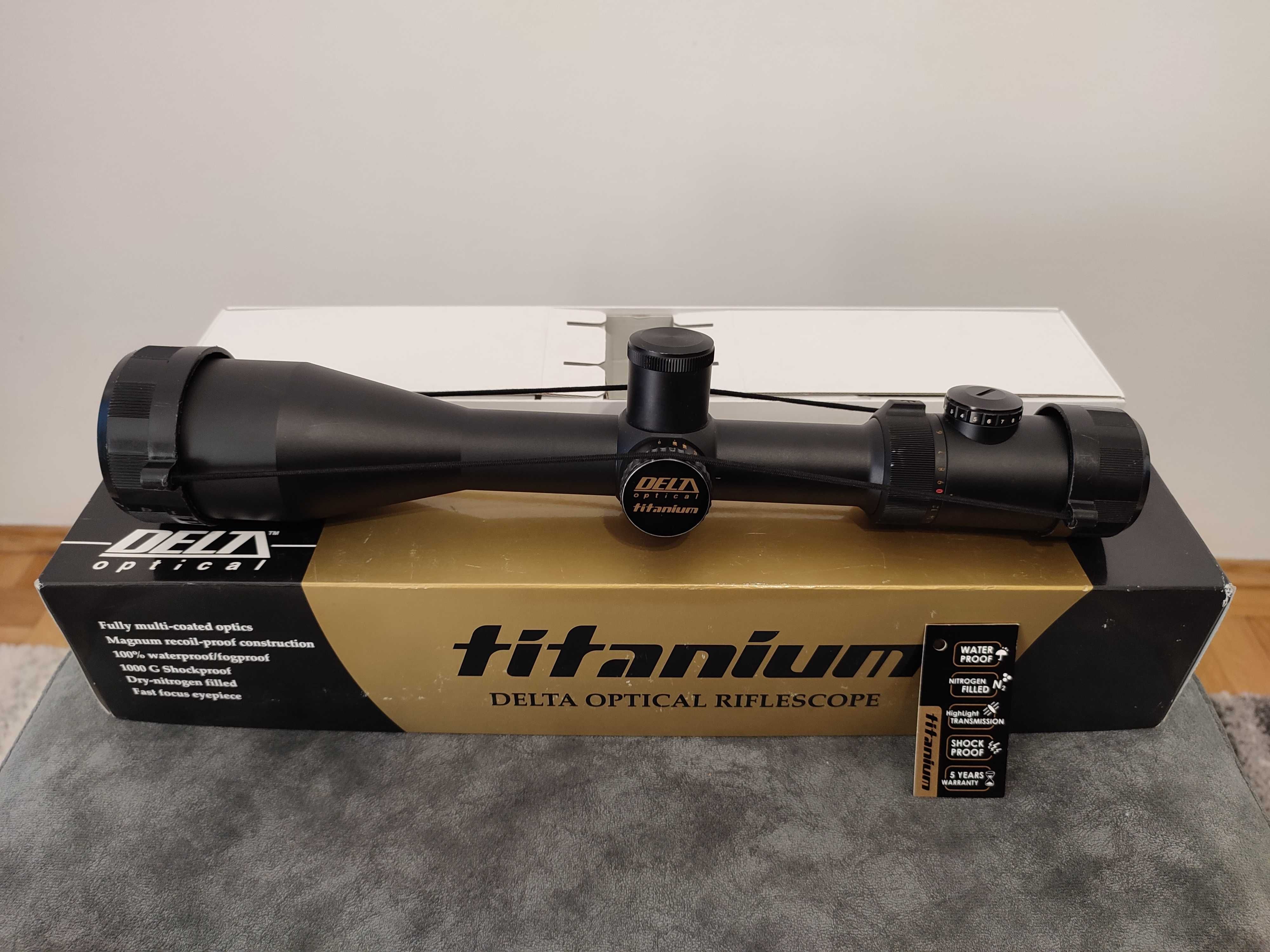 Luneta Delta Optical Titanium 5-20x50