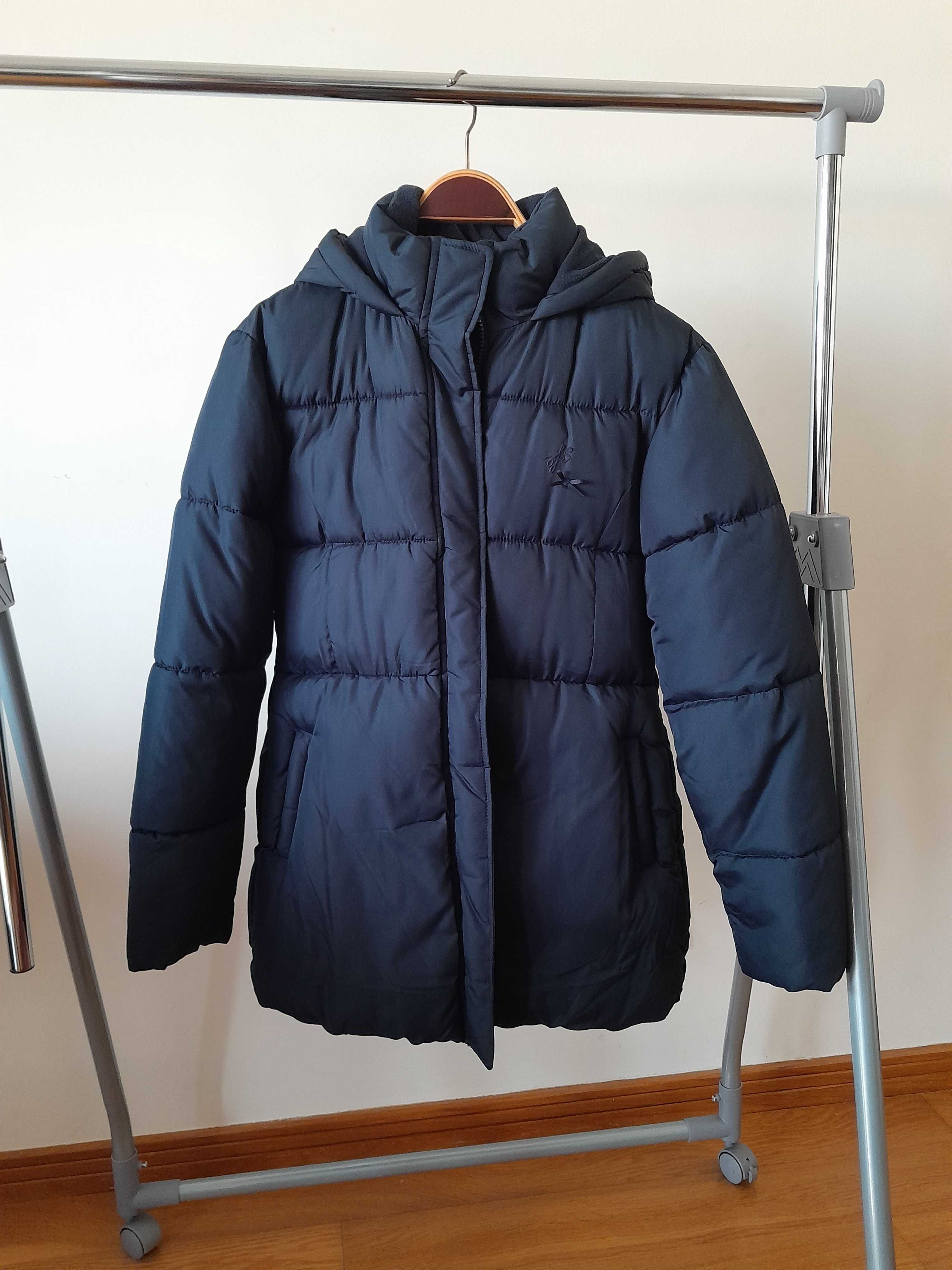 Parka azul, XS,   do El Corte Inglês