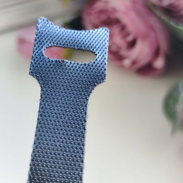 липучка для кабелів 15 см з петлею