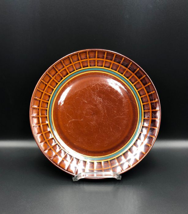 Patera/duży talerz fason Sylwia tzw. "kratka", ZPS Pruszków, PRL