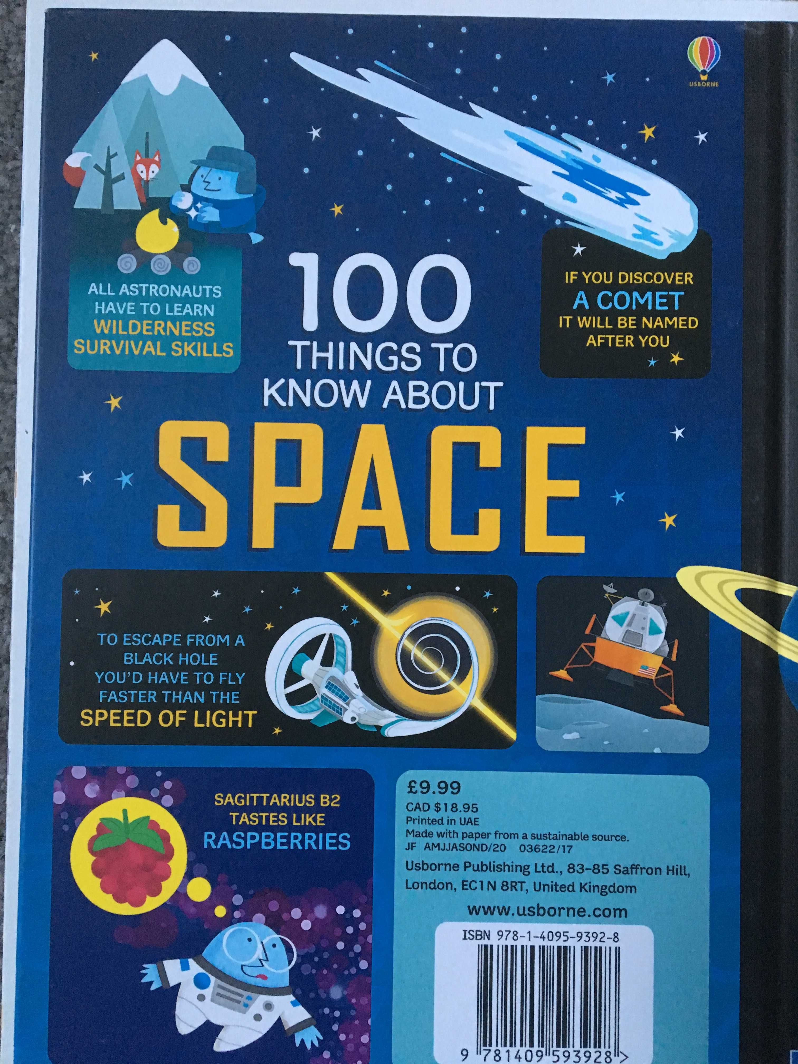 Usborne 100 things to know about space