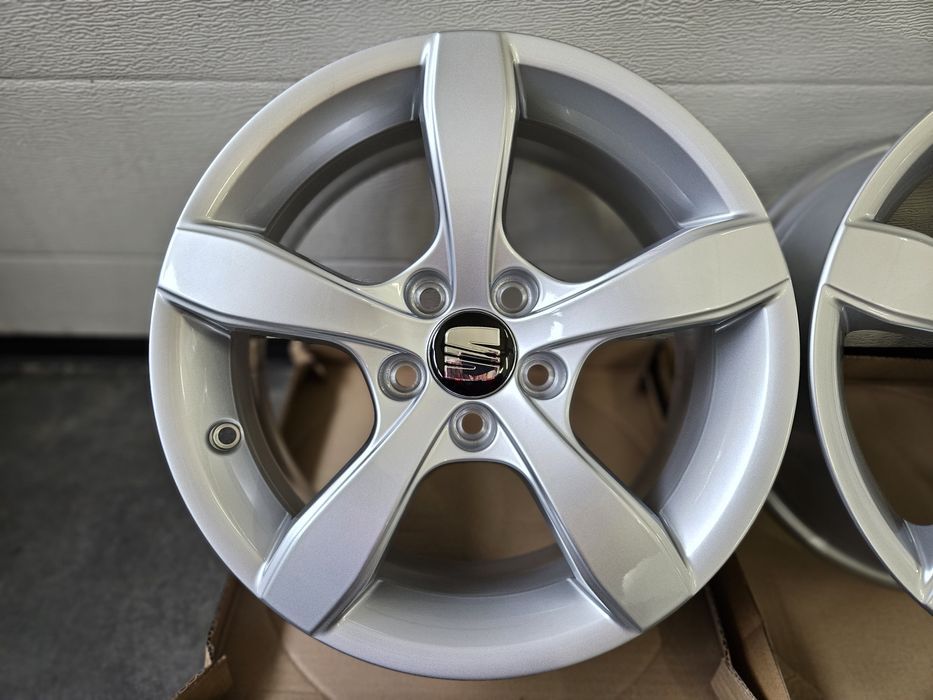 Nowe 15 " Seat 5x100 Felgi Ibiza Toledo Leon Alufelgi