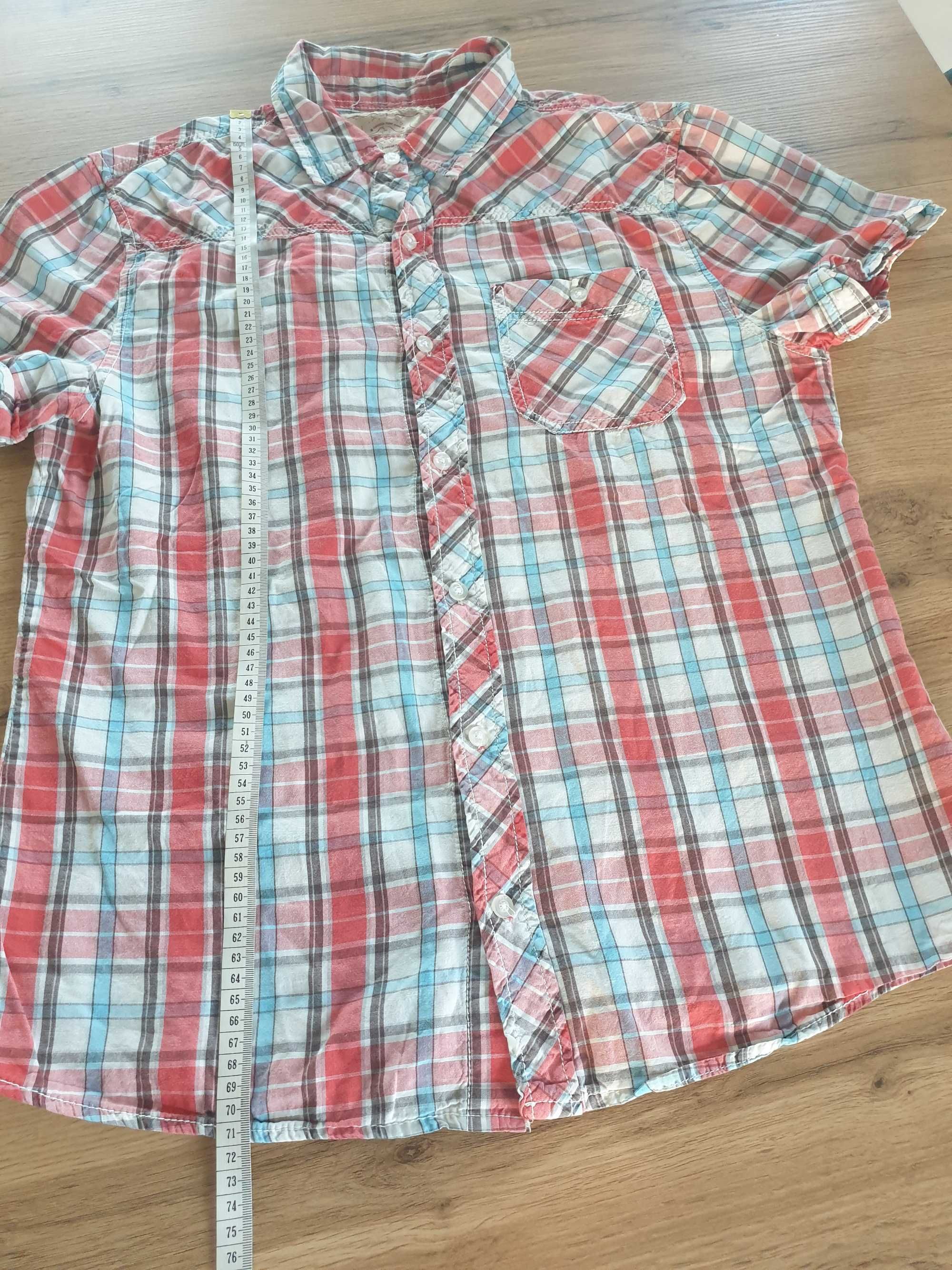 Koszula męska w kratę Bershka, rozmiar L/XL