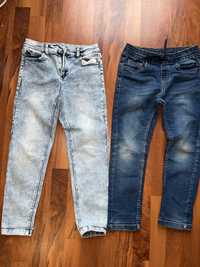 Spodnie jeansowe rozm 128