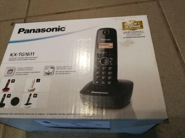 Telefon bezprzewodowy kx-tg1611 PANASONIC