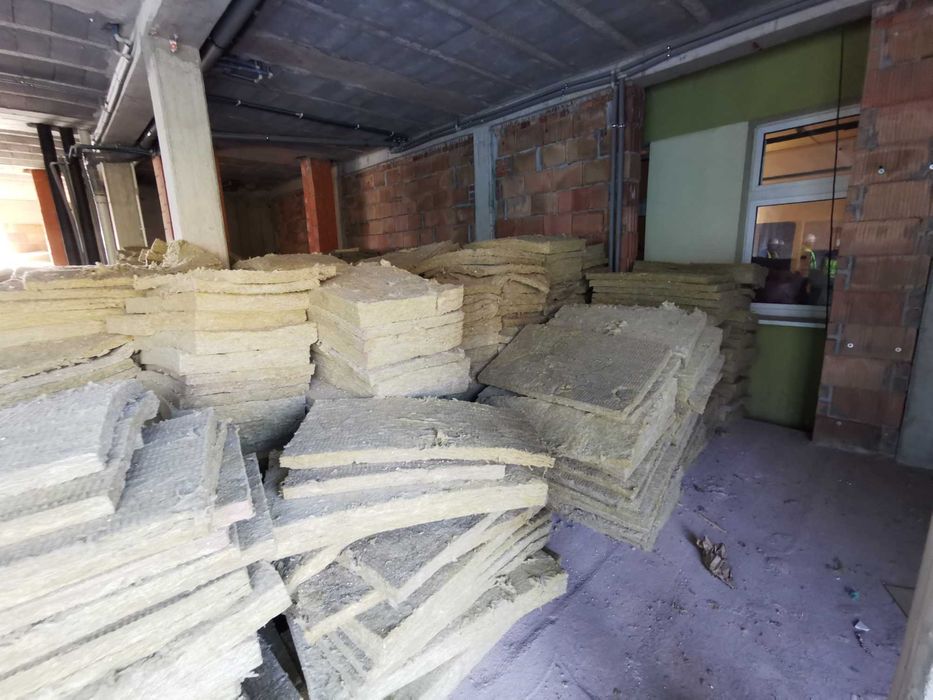 Wełna mineralna do izolacji ścianek