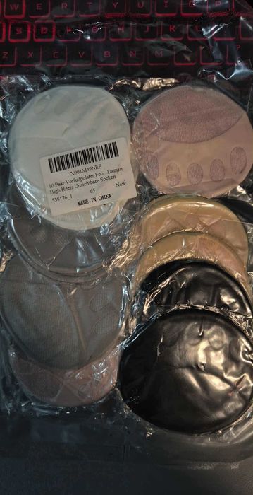 Dyskretne wkładki amortyzujące śródstopie - 5 par