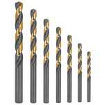 Wiertła HSS pod gwint M3 - M12 Black&Gold 7szt