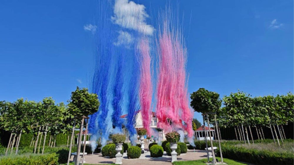 Miny dymne, wiatraki iskier, fontanny iskier, fotobudka