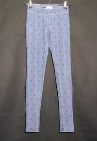 H&M spodnie treggins jak legginsy 152