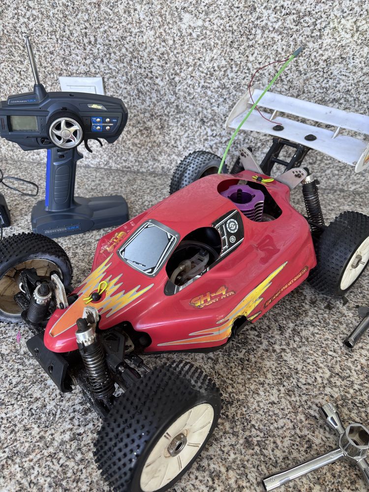 Carrinho RC gasolina
