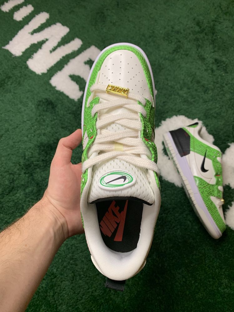 Оригінал Nike Dunk Low Disrupt 2 Green Snakeskin | Нові | Розмір 43