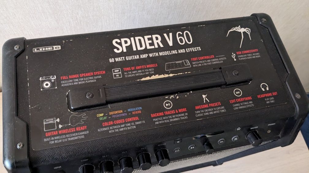 Комбопідсилювач Line 6 Spider V60