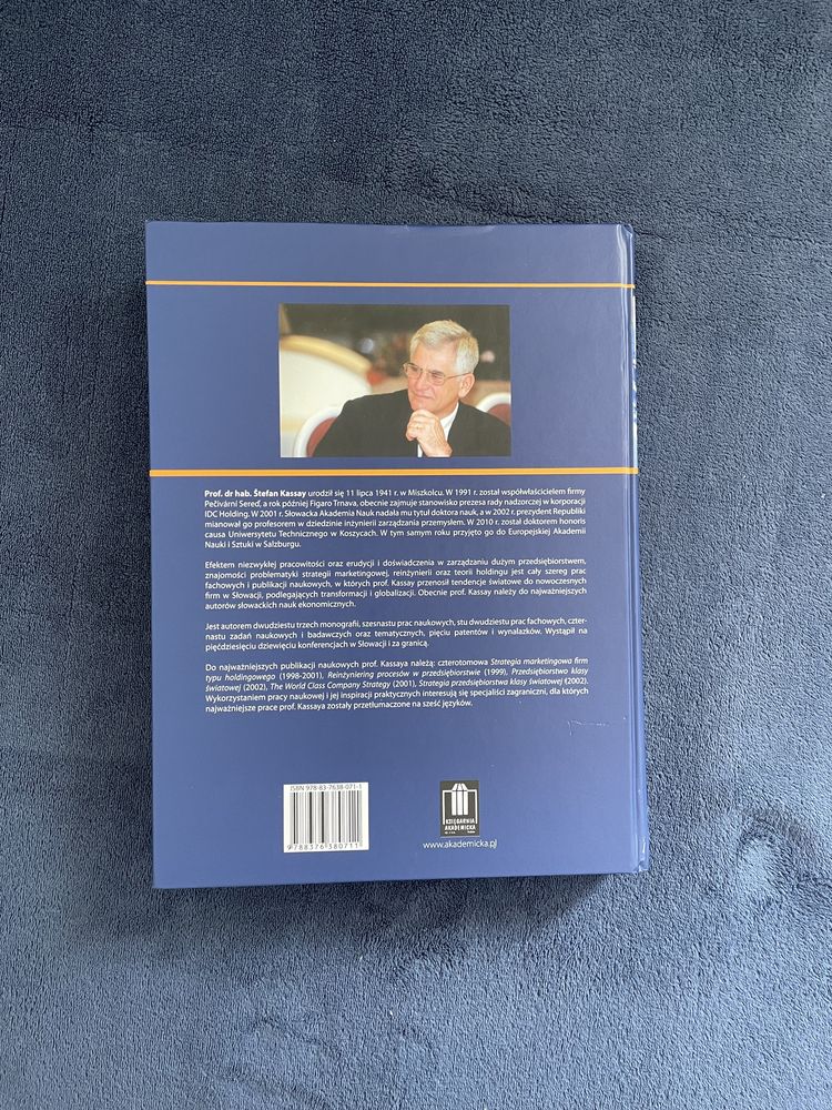 Zarządzanie: Przedsiębiorstwo i przedsiębiorczość Stefan Kassay