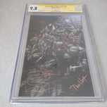 Komiks CGC 9.8 Żółwie ninja TMNT z autografem Kevina Eastmana i T.W