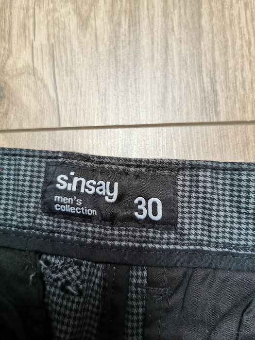 Spodnie męskie chino Sinsay r. 30, nowe z metką