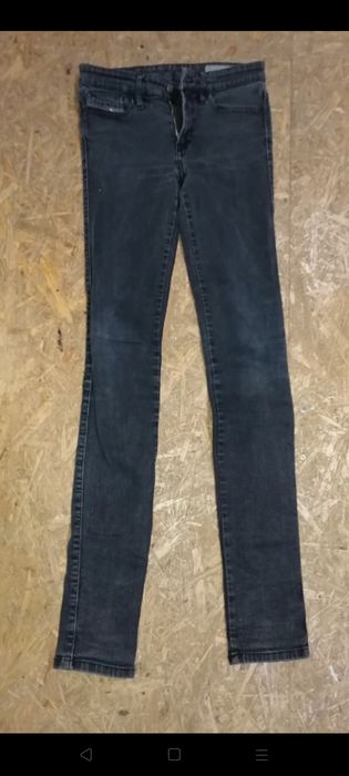 Spodnie damskie XS czarne