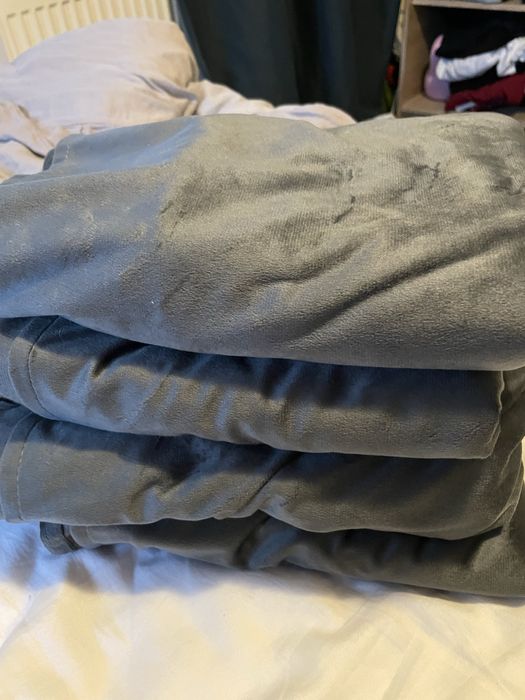 Zasłony zaciemniające 4 szt. Szare