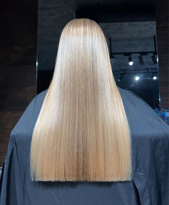 Модель на кератин|холодное востановление|ботокс